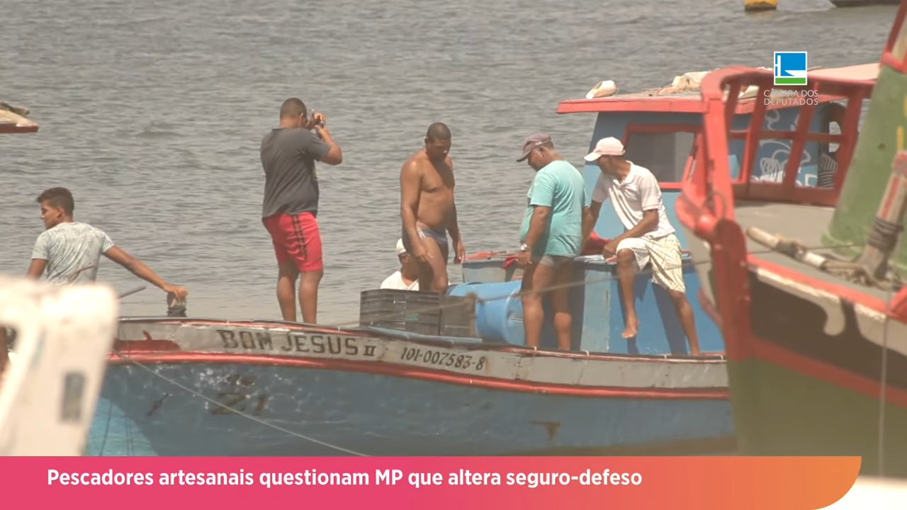 Pescadores artesanais questionam MP que altera seguro-defeso