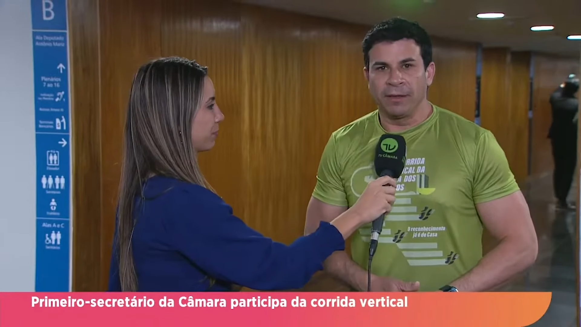 Primeiro-secretário da Câmara participa de corrida em homenagem ao Dia do Servidor