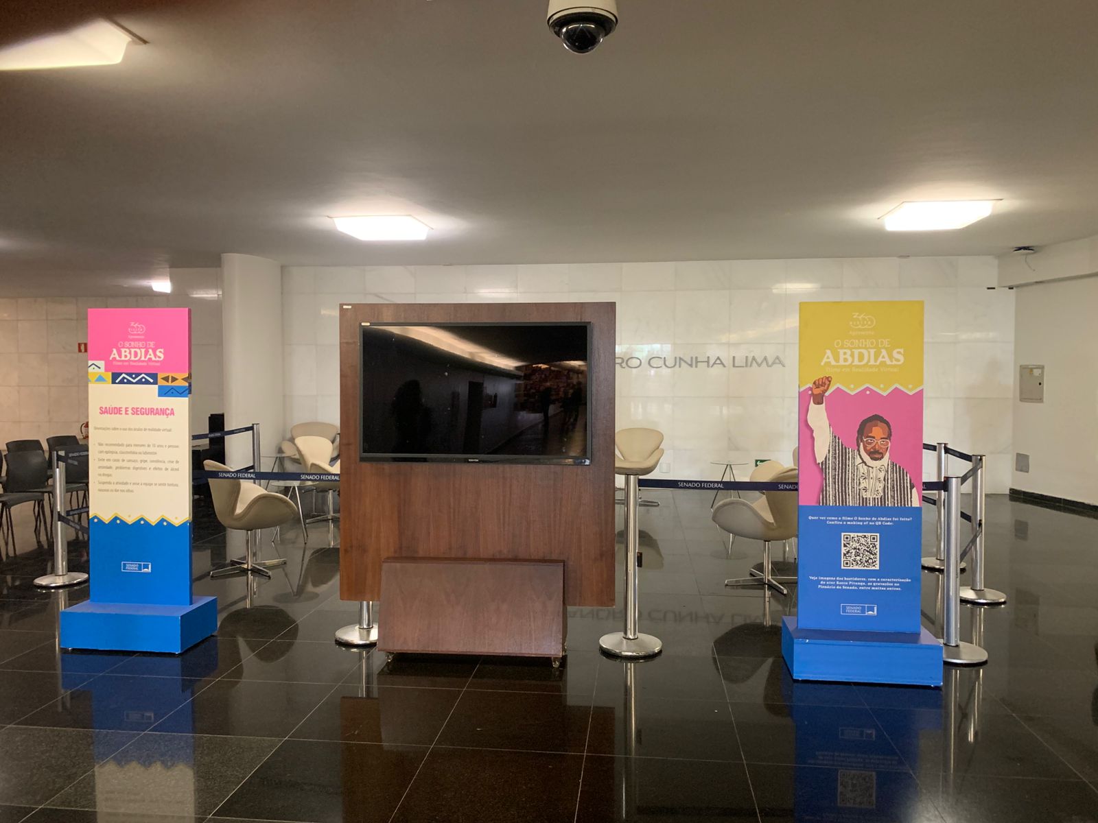 Visitação ao Congresso neste fim de semana tem horário especial e exibição de filme em homenagem a Abdias do Nascimento