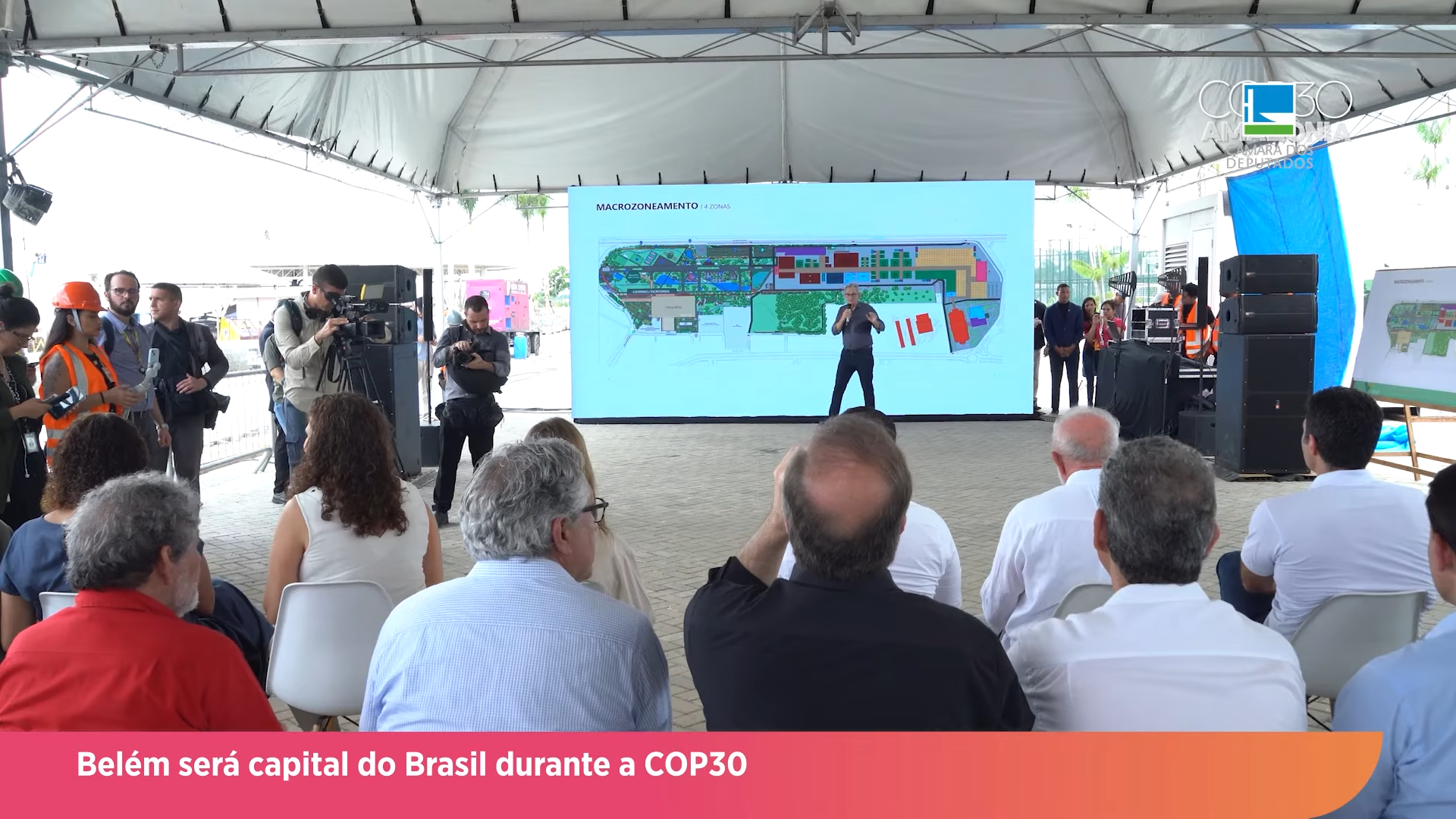 Belém será capital do Brasil durante a COP30