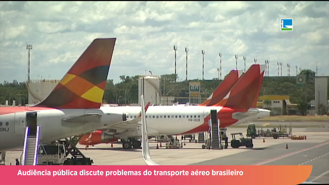 Problemas do transporte aéreo brasileiro são tema de audiência pública