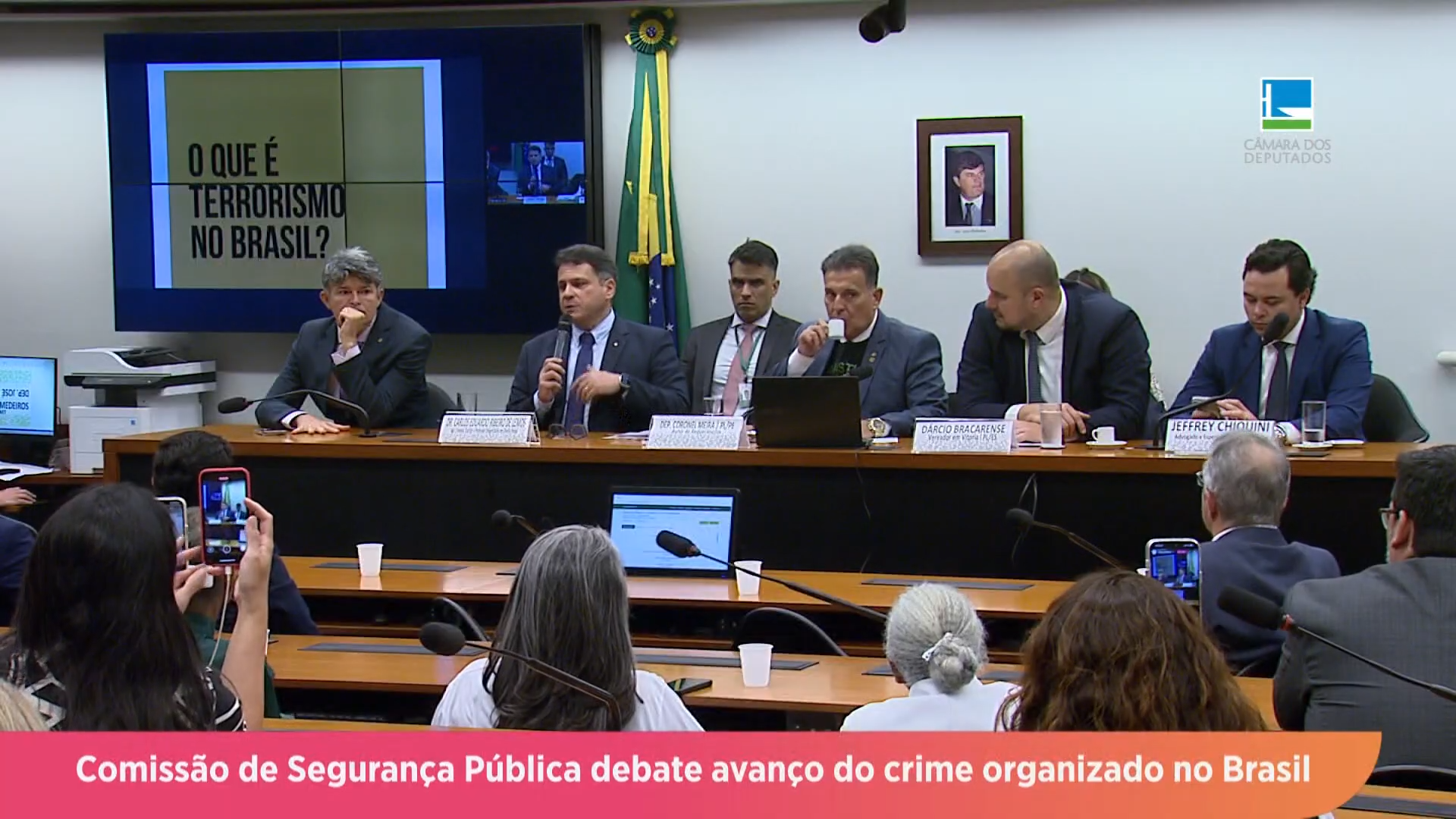 Comissão de Segurança Pública debate avanço do crime organizado no Brasil