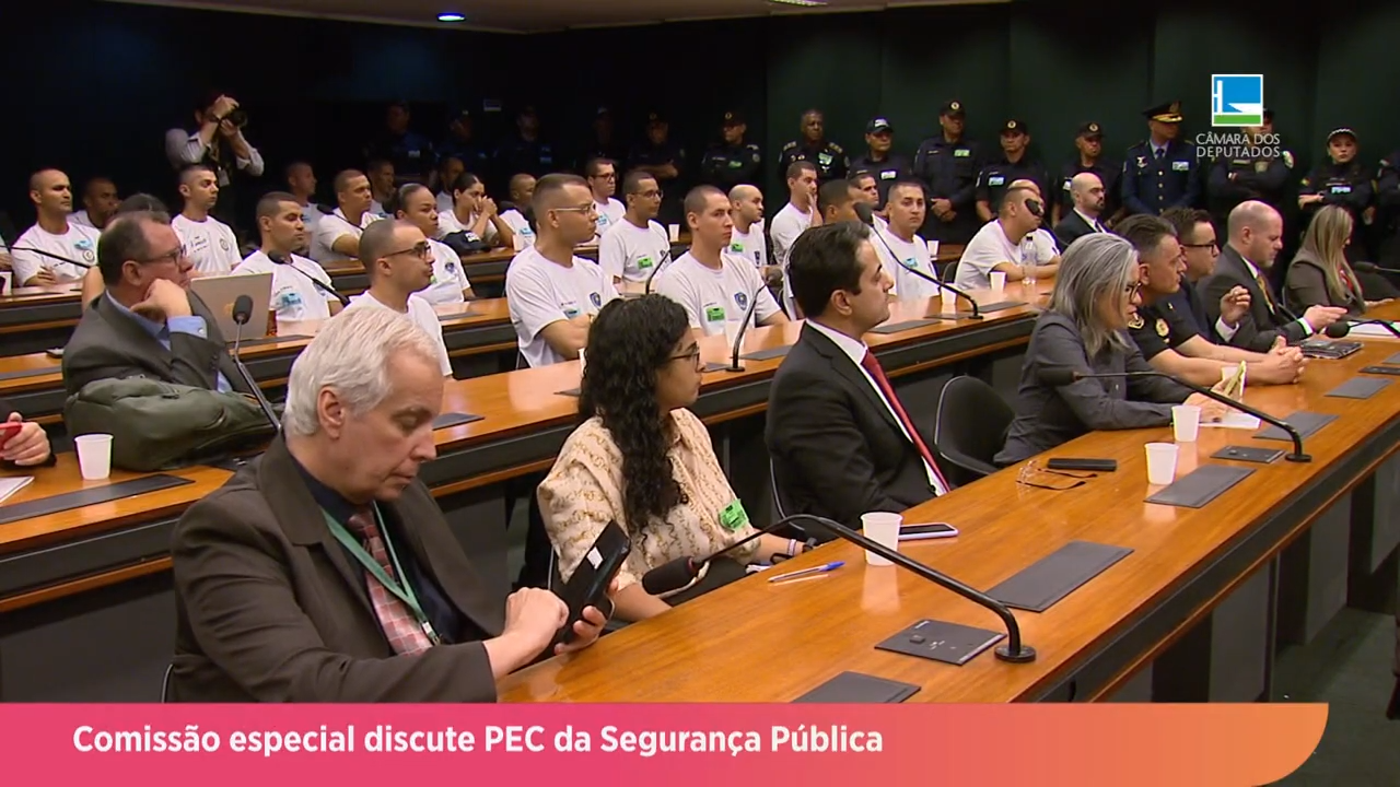 Comissão especial discute PEC da Segurança Pública