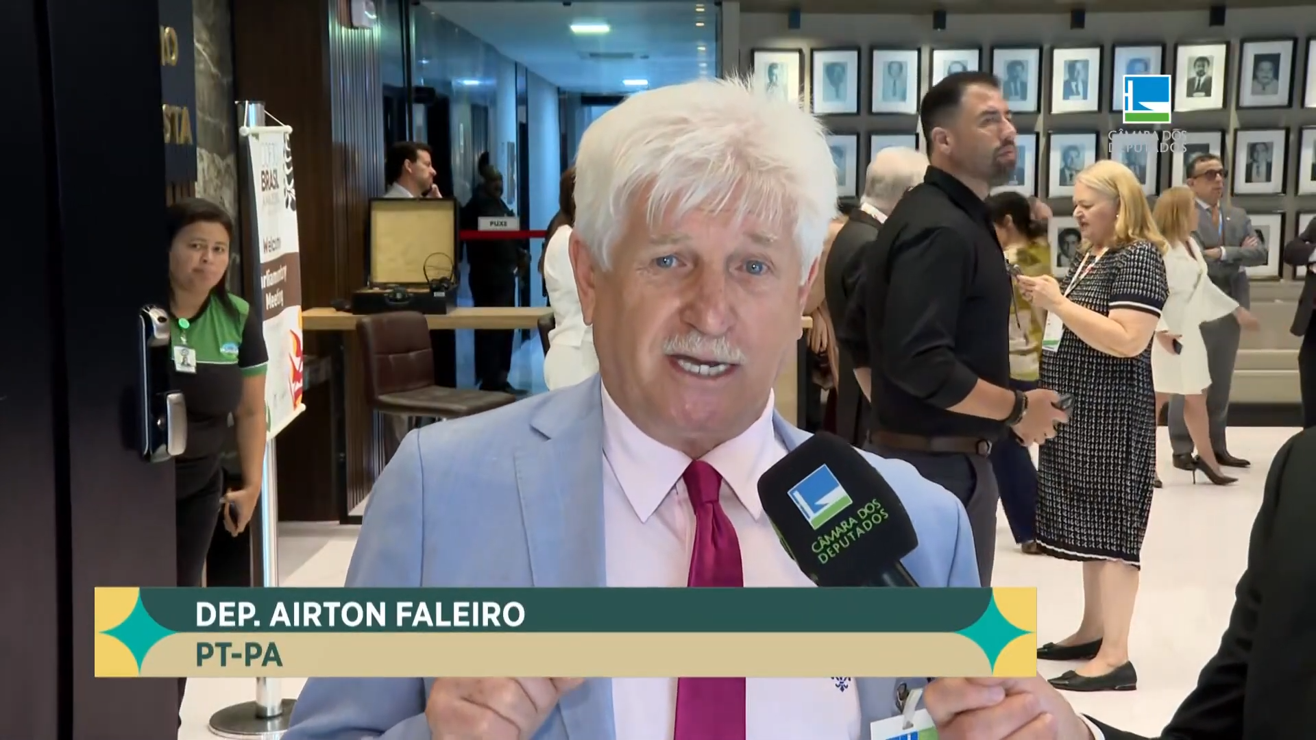 Deputados ambientalistas participam da COP30