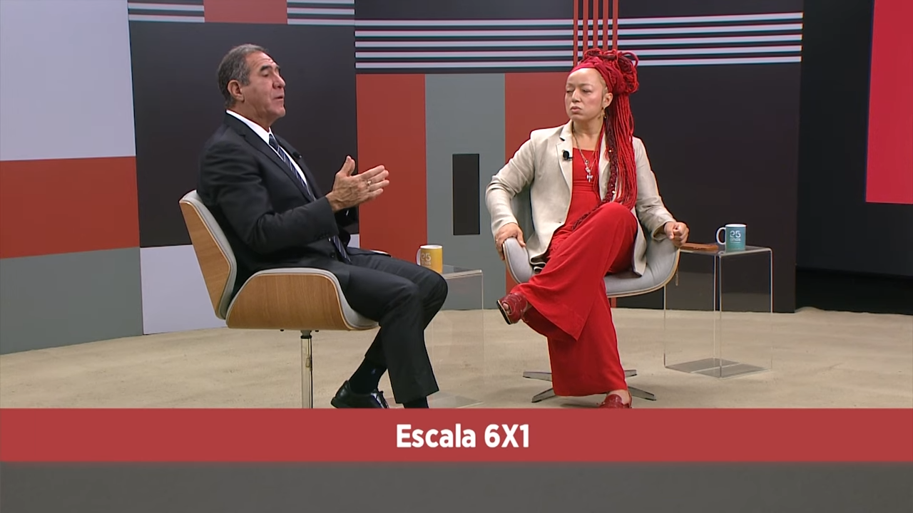 Fim da escala de trabalho 6x1: Daiana dos Santos e Luiz Gastão discutem