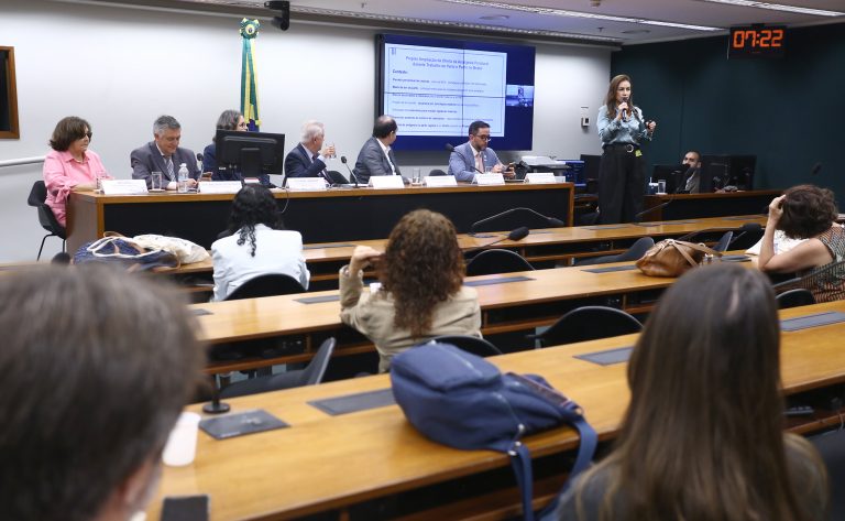 Audiência Pública - <a class='linkProposicao' href='https://www.camara.leg.br/noticias/437993-proposta-institui-parto-humanizado-no-sistema-unico-de-saude'>Projeto de Lei 6567/2013</a> e as condições que possibilitem a ocorrência do parto humanizado