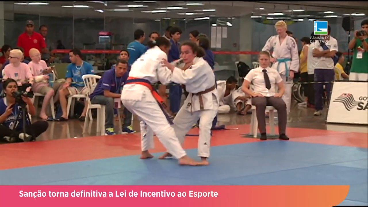 Sanção torna definitiva a Lei de Incentivo ao Esporte