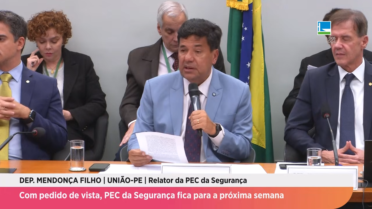 Votação da PEC da Segurança fica para a próxima semana