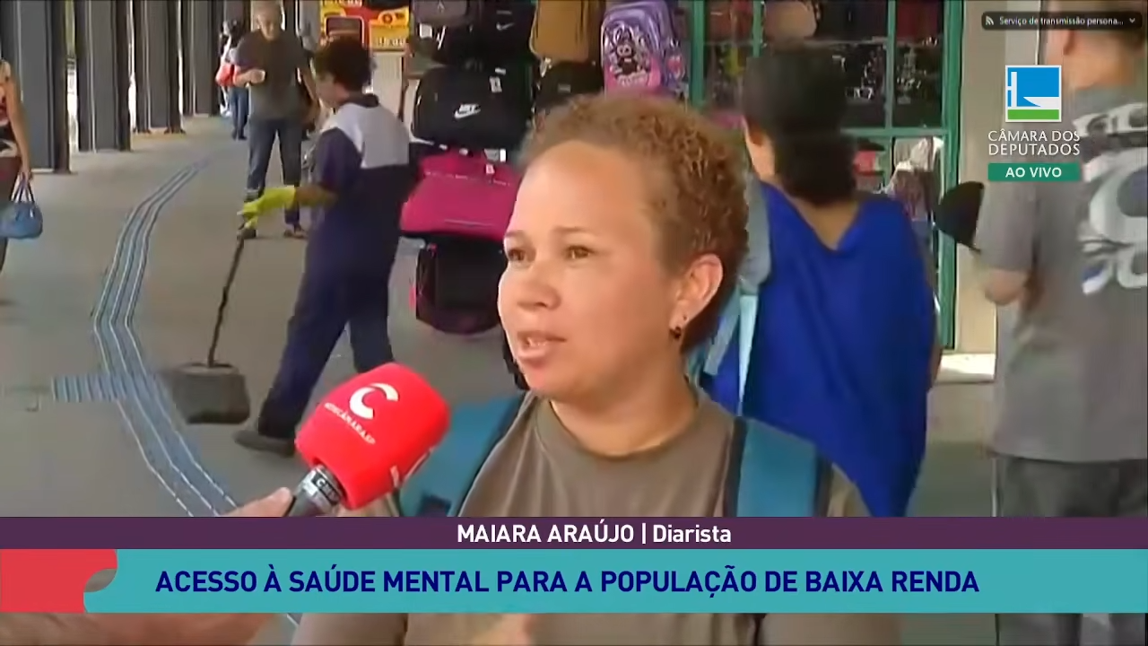 Participação Popular | Acesso à Saúde Mental para a população de baixa renda