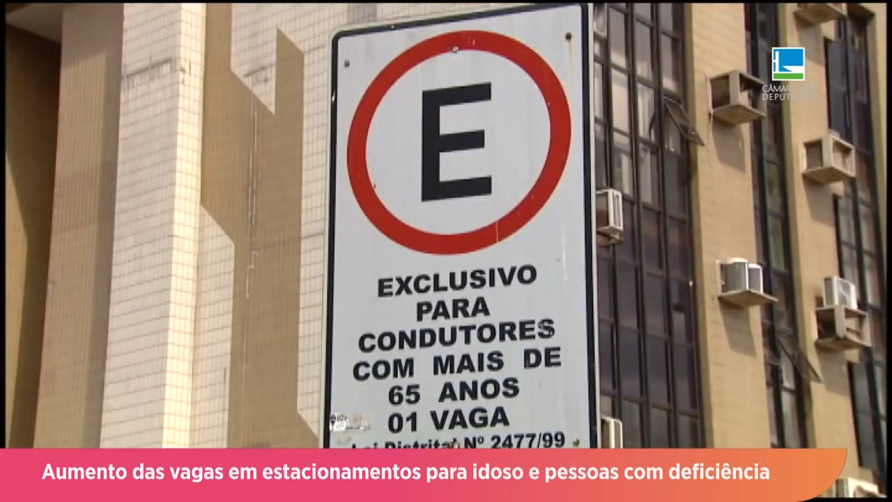 Aumento de vagas em estacionamento para idosos e pessoas com deficiência pode ser aprovado