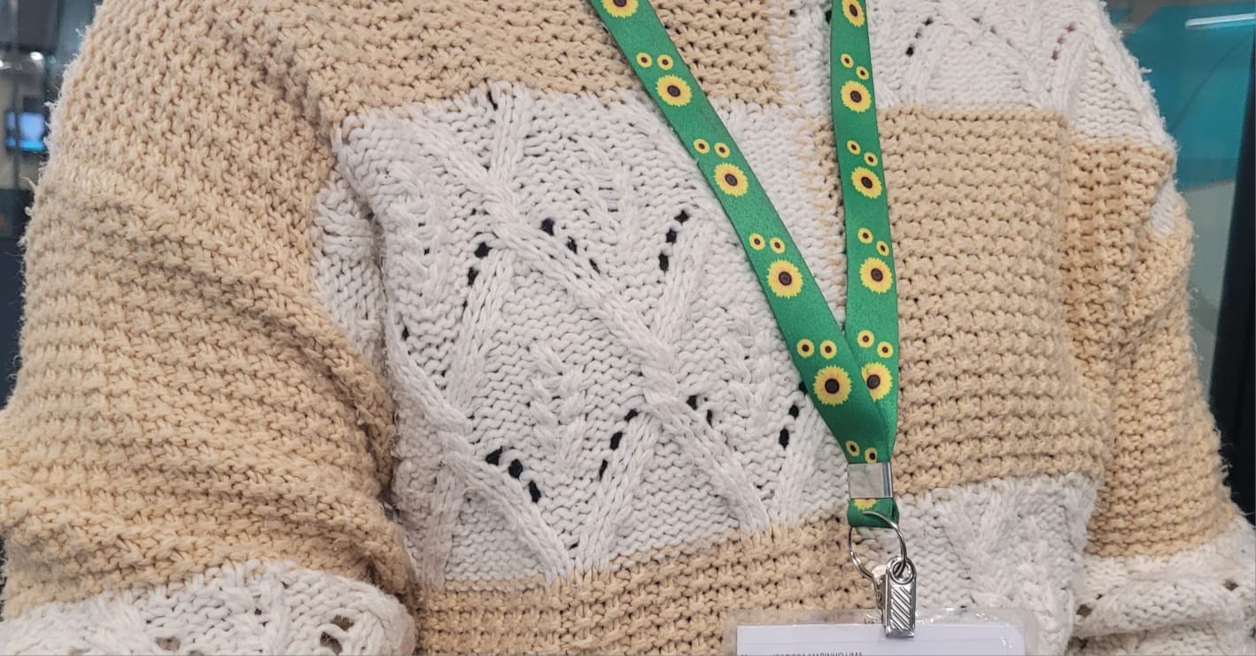 Cordão de girassol e deficiências invisíveis