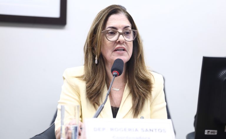 Deputada Rogéria Santos (Republicanos-BA) fala em comissão da Câmara dos Deputados