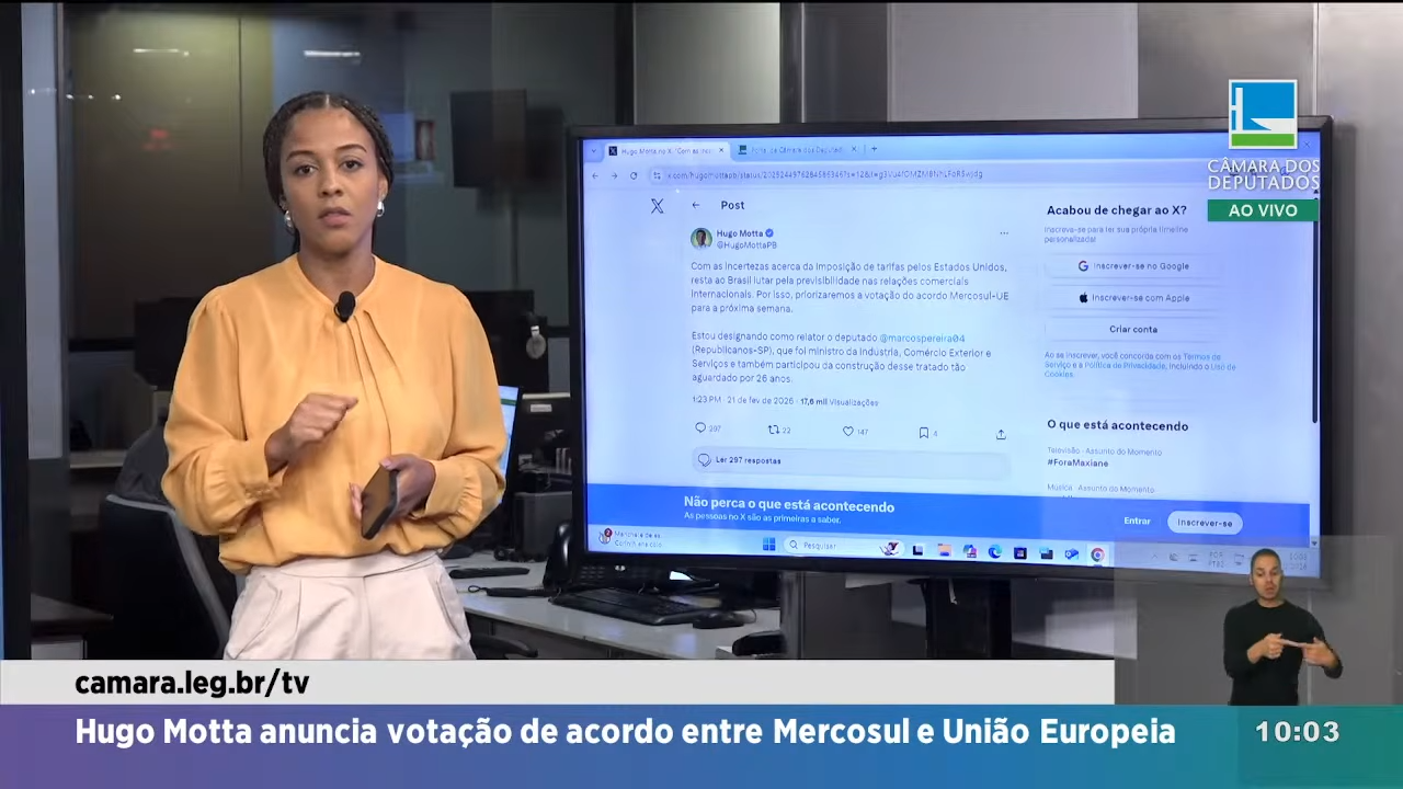 Câmara Agora | As principais atividades e debates da segunda-feira na Câmara em destaque