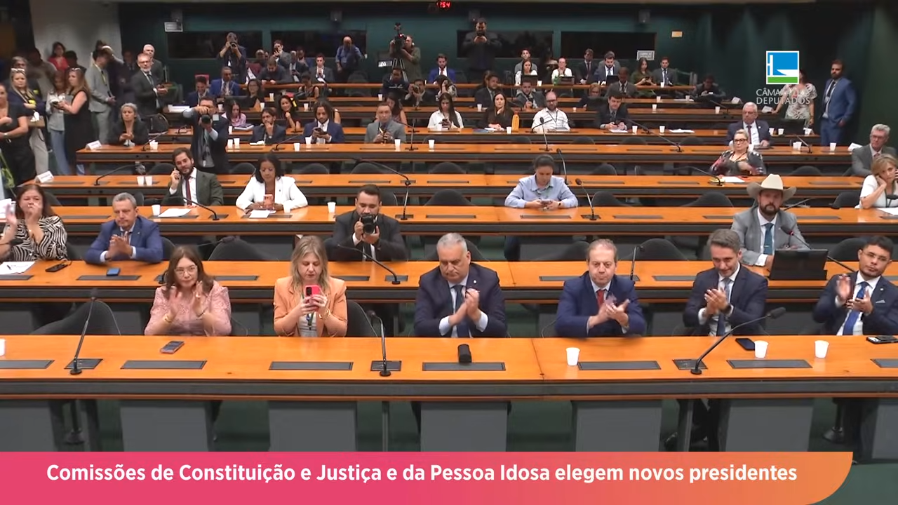Comissões de Constituição e Justiça e da Pessoa Idosa elegem novos presidentes