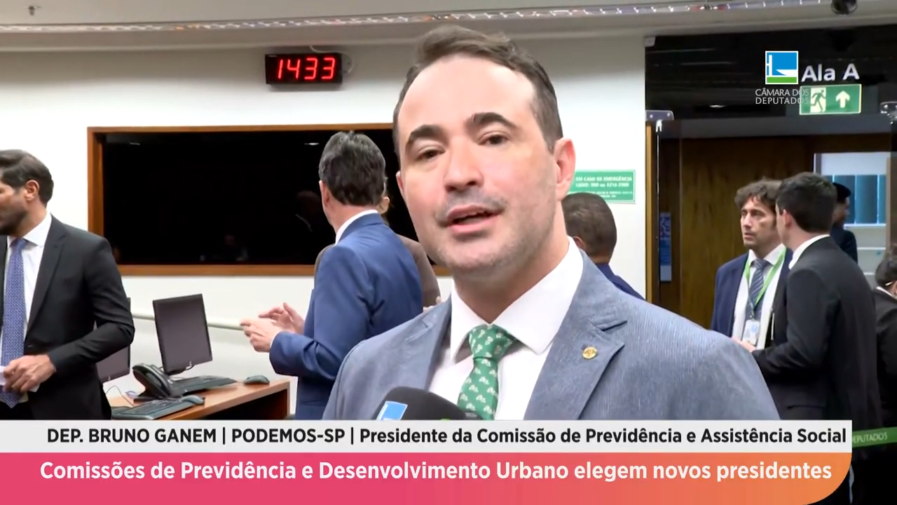Comissões de Previdência e Desenvolvimento Urbano elegem novos presidentes