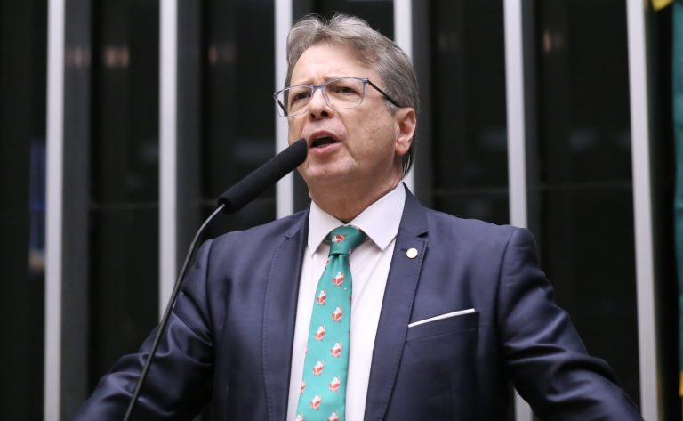 Deputado Bibo Nunes (PL-RS) fala no Plenário da Câmara dos Deputados