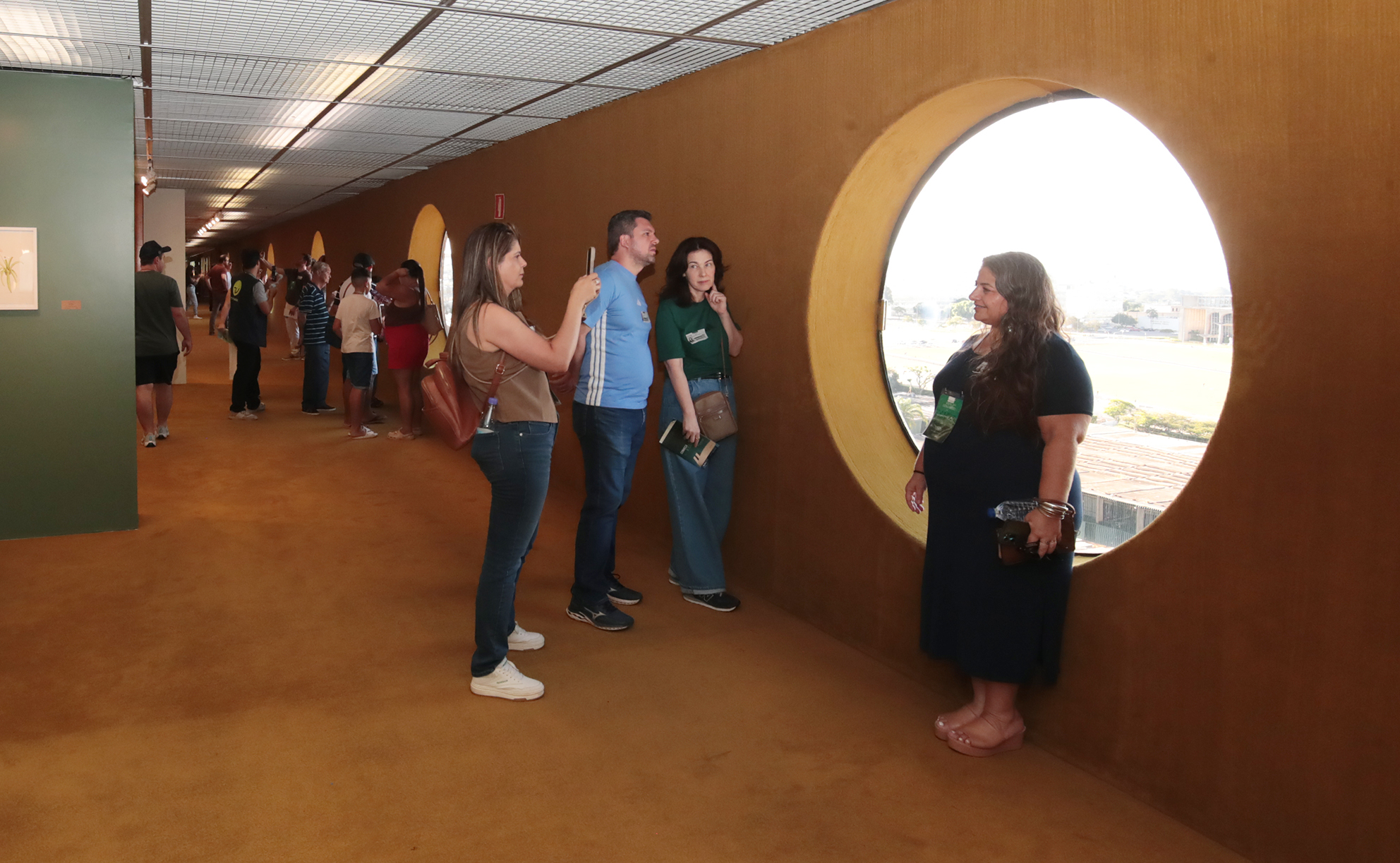 Atividades especiais da visitação no aniversário de Brasília reúnem cerca de 4 mil visitantes