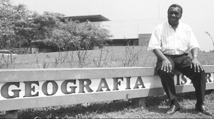 Milton Santos, geográfo, professor da FFLCH - foto Jorg