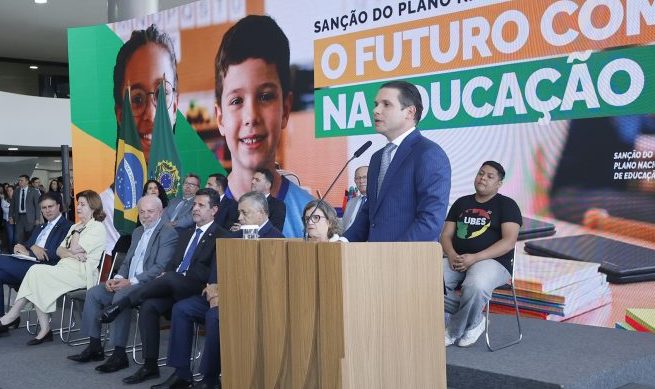 Sanção do PL nº 2614. Presidente da Câmara dos Deputados, Hugo Motta (REPUBLICANOS - PB)