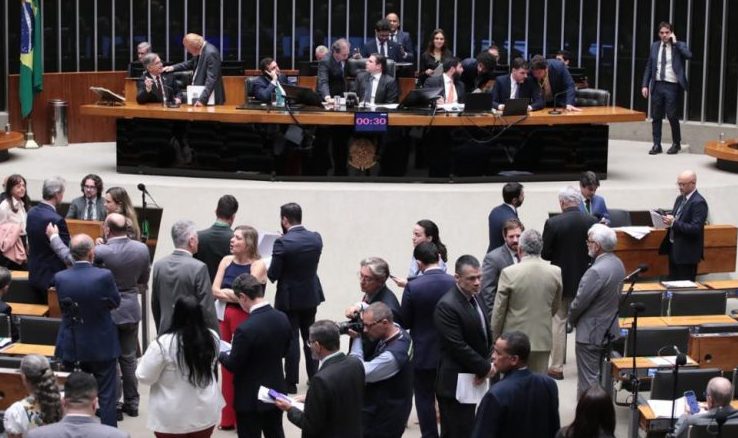 Discussão e votação de propostas legislativas. Presidente da Câmara dos Deputados, Hugo Motta (REPUBLICANOS - PB)