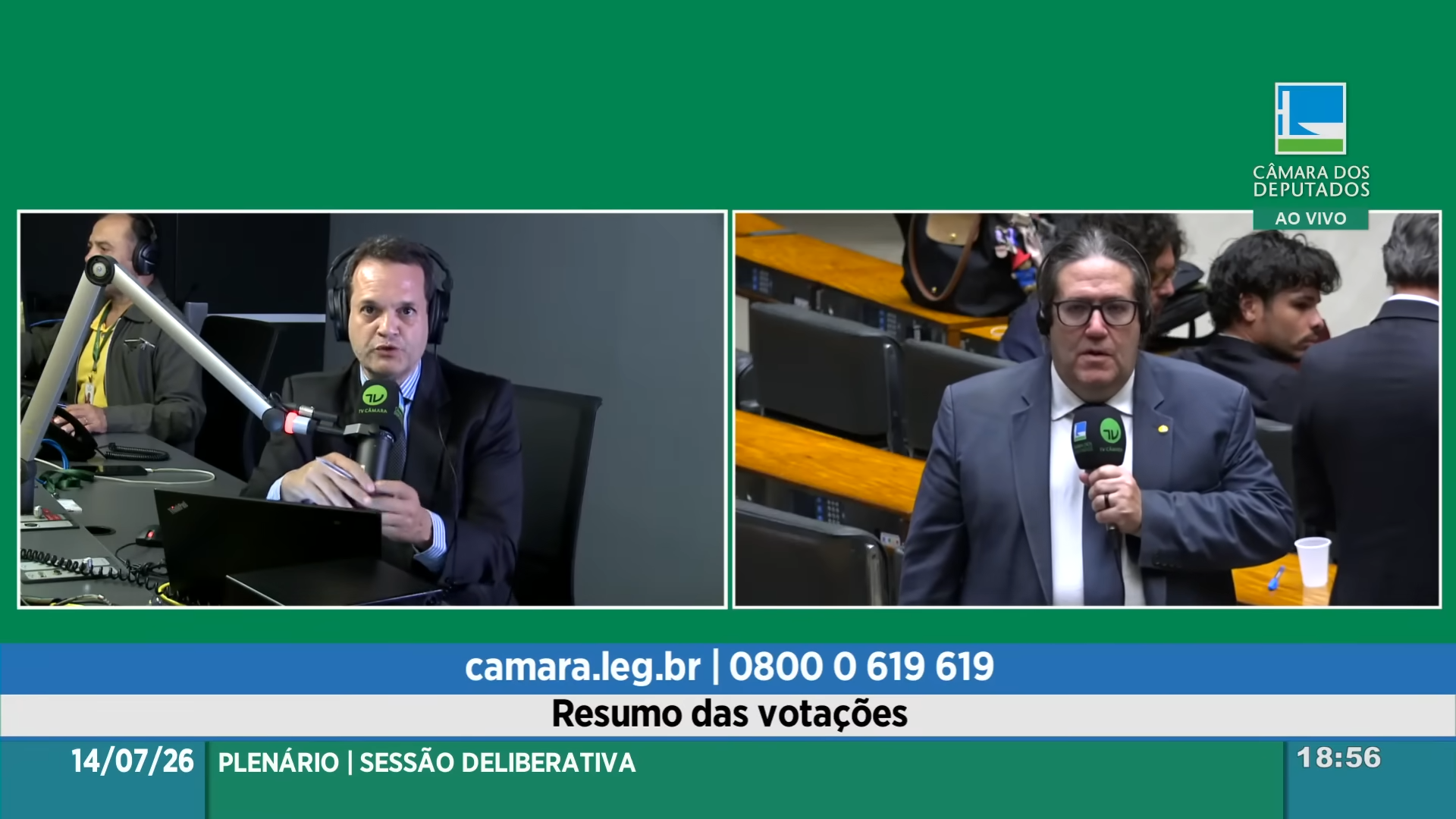 Plenário - Resumo do Dia 14/7 - Veja como Foi